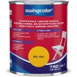 Swingcolor Barevný email 0,75 l lesklý řepkově žlutá – Zboží Mobilmania