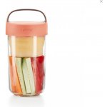 Lékué Jar To Go svačinový box 600 ml lososový – Zboží Dáma