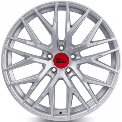 MAM RS4 8,5x19 5x112 ET30 matt silver – Zboží Mobilmania
