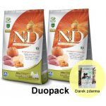 N&D Pumpkin Dog Adult Mini Grain Free Boar & Apple 2 x 7 kg – Hledejceny.cz