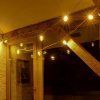 Vánoční osvětlení DecoLED Párty osvětlení na baterie 5 m teple bílá 10 diod průhledné baňky