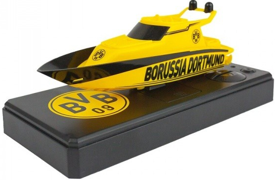 Siva RC loď Borussia Dortmund BVB Mini Racing Yacht RTR set GmbH RC_308812 RTR 1:10