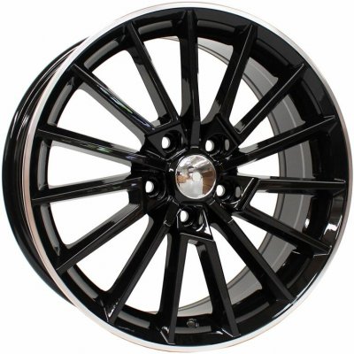 Racing Line B5969 7x17 5x112 ET46 black polished rim – Hledejceny.cz