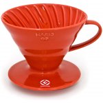 Hario Dripper V60-02 Ceramic Red – Hledejceny.cz