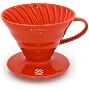 Hario Dripper V60-02 Ceramic Red