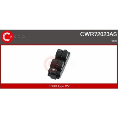 Spínač, zvedací zařízení oken CASCO CWR72023AS – Sleviste.cz