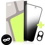 Tempered Glass Protector pro iPhone 16 Plus, PRIVACY + sklo na kameru Case Friendly TGS-IP16PL-03 – Zboží Živě