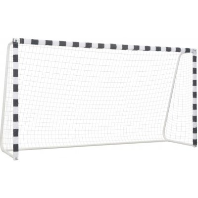 vidaXL Fotbalová branka 300 x 160 x 90 cm kovová černá a bílá – Zboží Dáma