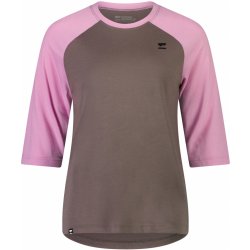 MONS ROYALE TARN MERINO SHIFT RAGLAN 3/4 WMNS pop pink/iron