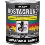 Barvy a laky Hostivař HOSTAGRUND KOVÁŘSKÁ BARVA S2160 0,6 L 0950 kovářská čerň – Zboží Mobilmania