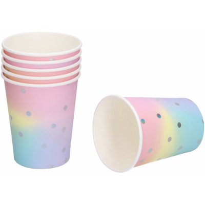 Wiky Párty kelímky 250ml Pastelové – Zboží Dáma