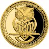 Česká mincovna Zlatá medaile Sova moudrosti 3,49 g