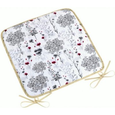 Bellatex DITA hladký Větvičky šedá, 40 x 40 cm – Zboží Mobilmania