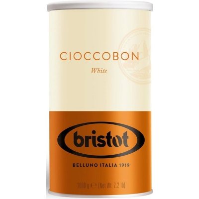 Bristot Cioccobon horká čokoláda bílá 1 kg – Hledejceny.cz