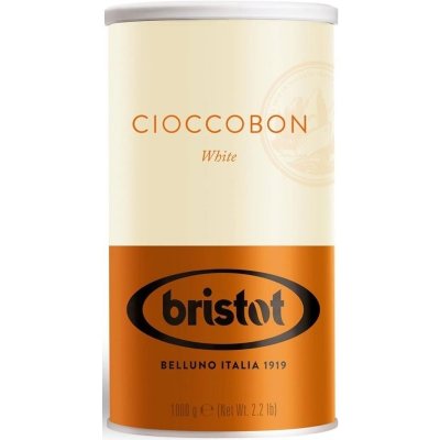 Bristot Cioccobon horká čokoláda bílá 1 kg