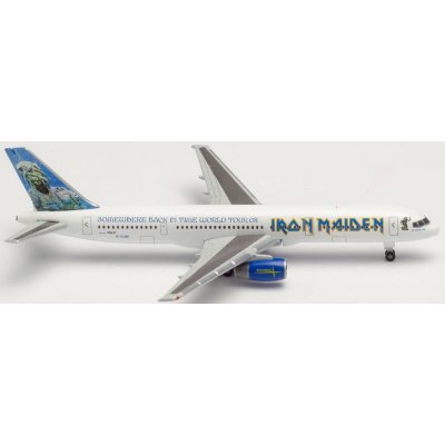 Astra Herpa Boeing B757-28A dopravce eus Iron Maiden World Tour 2008 Colors Ed Force One VB 1:500 – Zbozi.Blesk.cz