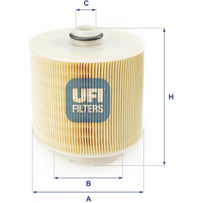 Vzduchový filtr UFI 27.598.00 – Hledejceny.cz