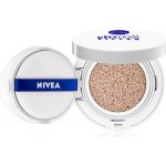 Nivea Hyaluron Cellular Filler 3v1 pečující tónovací krém make-up v houbičce 03 Tmavý 15 g – Zboží Mobilmania