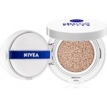 Nivea Hyaluron Cellular Filler 3v1 pečující tónovací krém make-up v houbičce 03 Tmavý 15 g – Zbozi.Blesk.cz