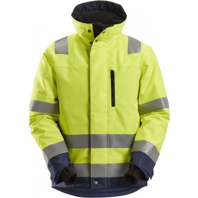 Snickers Workwear Bunda reflexní AllroundWork zimní 37.5 třída 3 žlutá