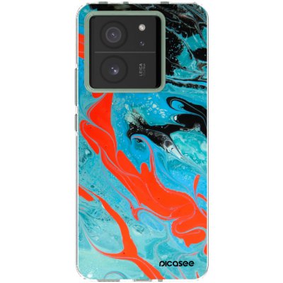 Picasee silikonové Xiaomi 13T Pro - Blue Magma čiré – Zboží Živě