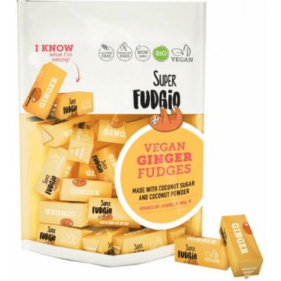 Super Fudgio Veganské karamely – zázvor BIO 150 g