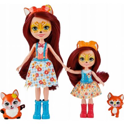 Mattel Enchantimals Siblings Felicity & Feana Fox HCF81 – Hledejceny.cz