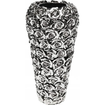 Sada 2x Váza Rose Multi 22x45 cm stříbrná – Hledejceny.cz