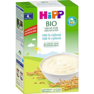 Hipp Bio OBILNÁ KAŠA RYŽOVÁ 200 g – Zboží Mobilmania