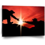 Sablio Obraz Horolezci - 90x60 cm – Hledejceny.cz
