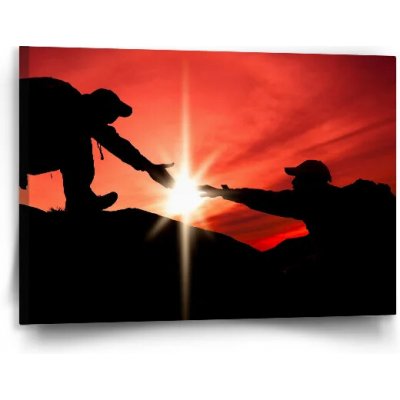 Sablio Obraz Horolezci - 90x60 cm – Hledejceny.cz