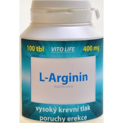 Vito Life L Arginin 100 tablet – Hledejceny.cz