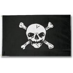 Vlajka PIRÁT (JOLLY ROGER) – Hledejceny.cz
