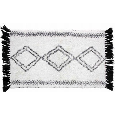 Douceur d'interieur Bohemiana Freya bílo černá 50 x 80 cm – Zbozi.Blesk.cz