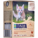Bozita Kitten kousky v omáčce s kuřecím 370 g – Zboží Mobilmania