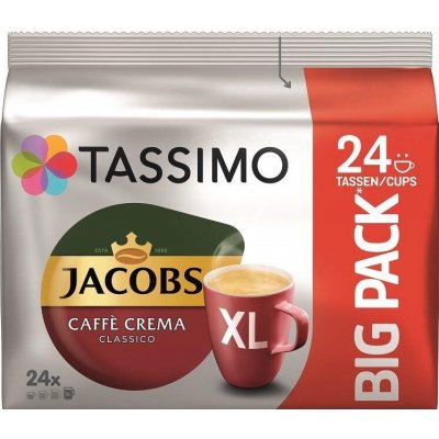 Tassimo Caffé Crema Classico XL BIG PACK kapsle 24 kusů – Zboží Mobilmania