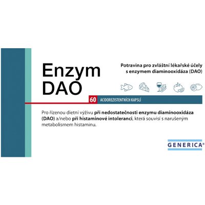 GENERICA Enzym DAO 60 kapslí – Sleviste.cz