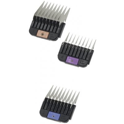 Moser výměnné plastové hřebeny 3 ks (6-10-13 mm) – Sleviste.cz