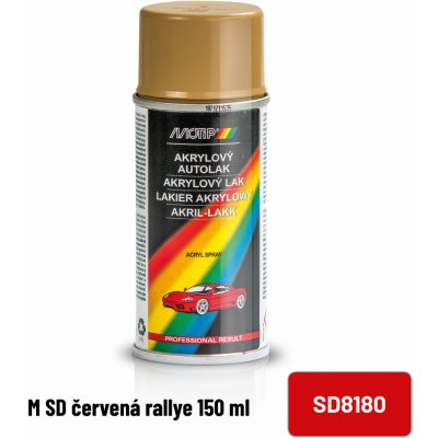 Motip Škoda akrylový sprej autolak 8180 červená rallye 150 ml | Zboží Auto