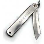 NAGAO Japonský zavírací nůž Higonokami z oceli VG10 Warikomi - 75 mm, nerez HN075VG – Hledejceny.cz