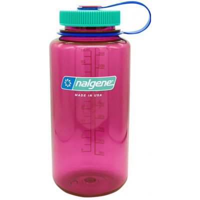 Nalgene Wide Mouth Sustain Plastová láhev magenta 1000 ml – Hledejceny.cz