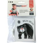 Profibaby kartičky kontrastní černobílé s barevným prvkem 9ks zvířátka pro miminko – Sleviste.cz