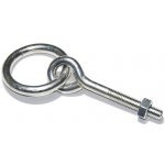 Oko se závitem a kroužkem, M6x80mm, Zn – Sleviste.cz
