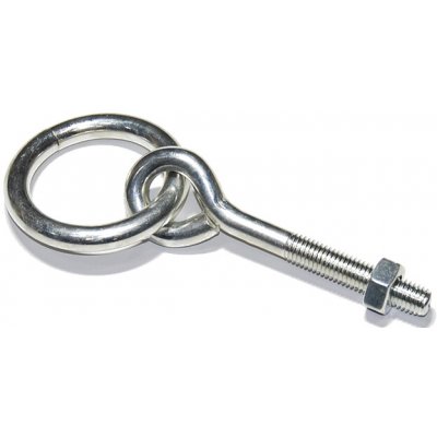 Oko se závitem a kroužkem, M6x80mm, Zn – Sleviste.cz