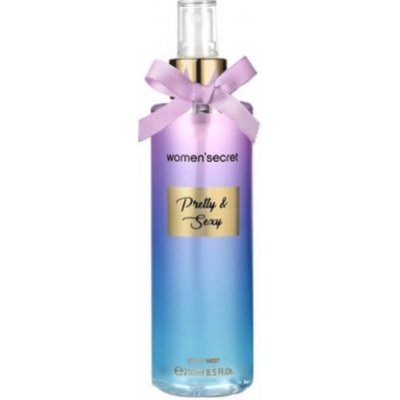 Womens'secret Pretty & Sexy Tělový sprej 250 ml – Zboží Mobilmania