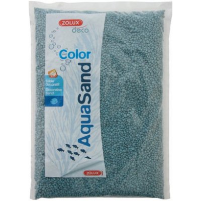 Zolux Aquasand Color neonově modrý 5 kg – Zboží Dáma
