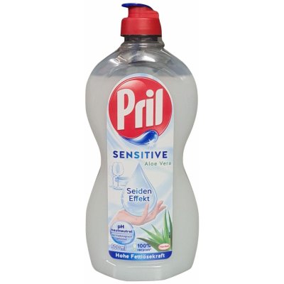 Pril Sensitive Aloe Vera prostředek na mytí nádobí 450 ml – Zboží Dáma
