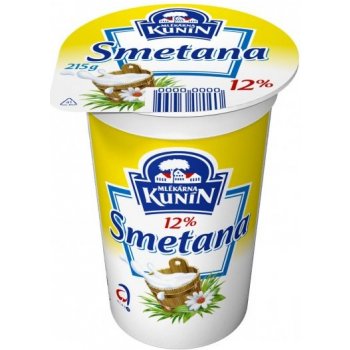 Mlékárna Kunín Smetana 12% 200 g