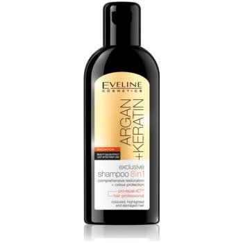 Eveline Cosmetics Argan + Keratin Exkluzivní šampon 8v1 150 ml