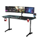 ULTRADESK Frag XXL černý / modrý UDESK-FX-BL – Sleviste.cz